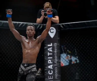 Tumelo Manyamala on The Ultimate Fighter (TUF), showcasing his talent as a top South African MMA prospect.